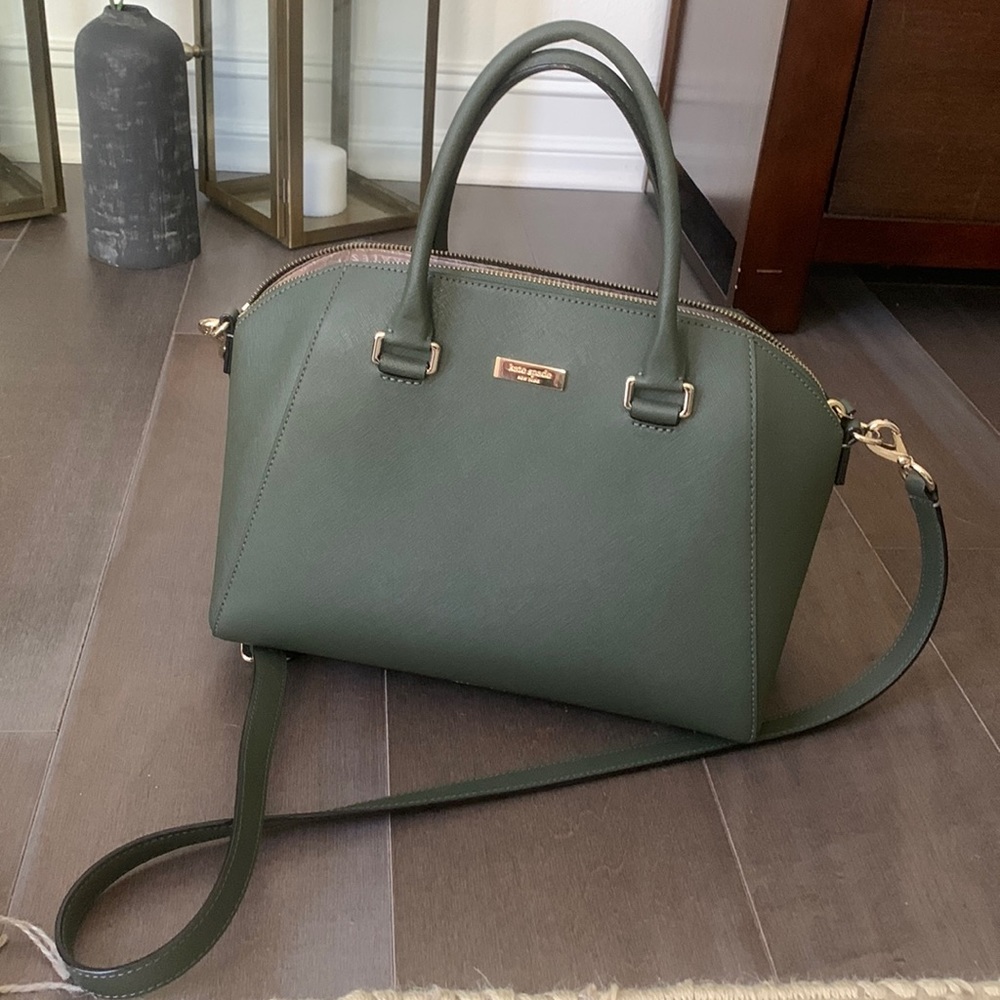 Olive Green Kate Spade purse